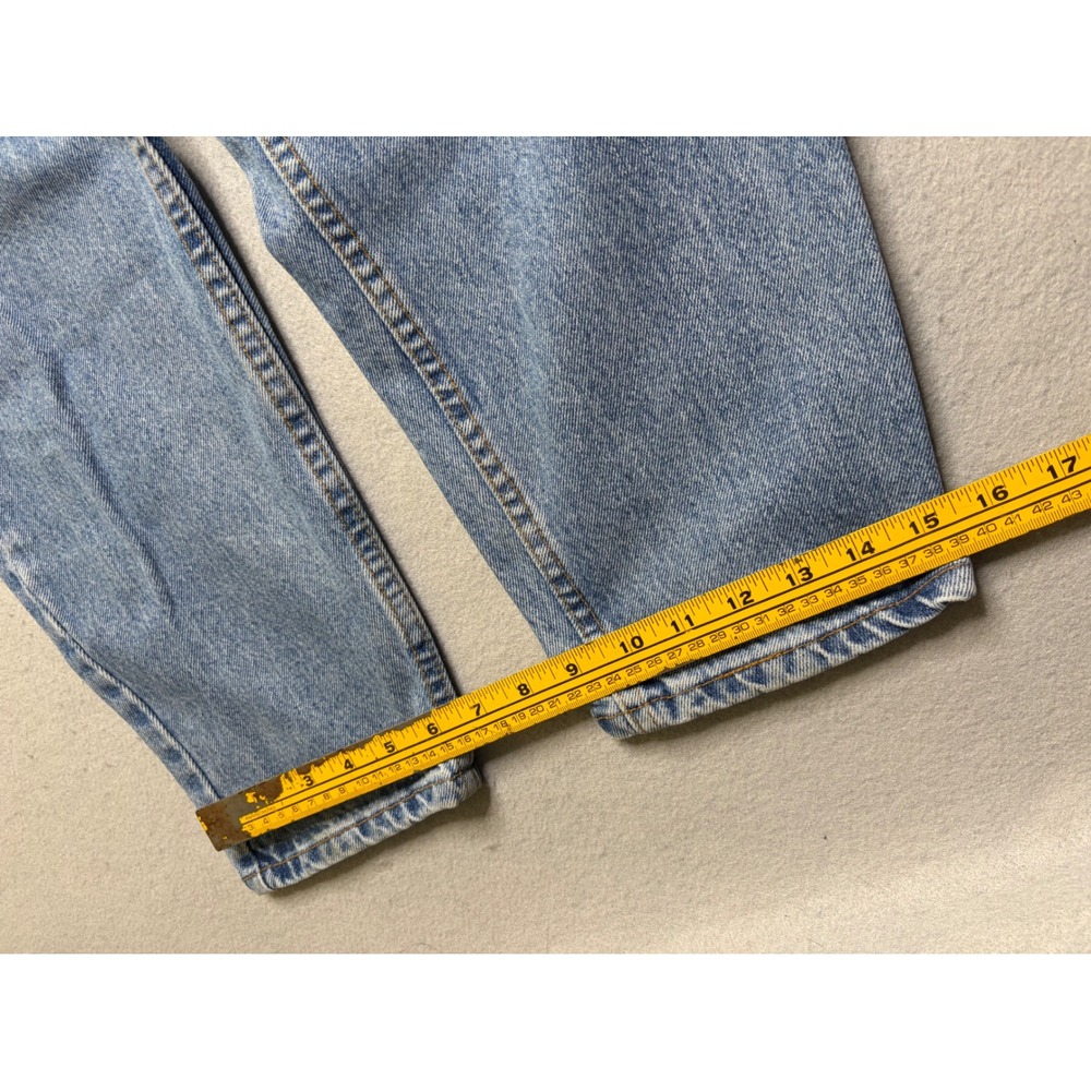 Levi's‎ 550 Jeans Women 38x29.5 Light Blue Relaxed Fit Tapered High Rise Vintage - Picture 10 of 11